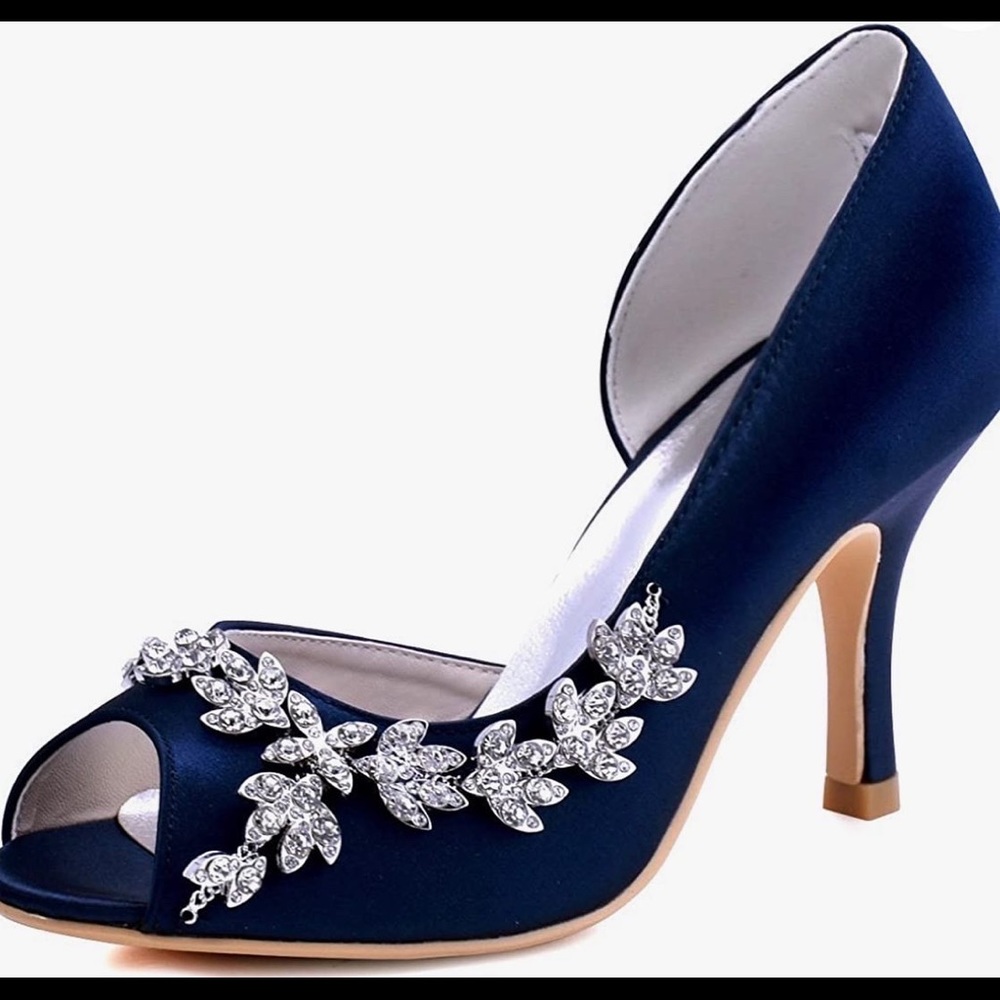 Elegant Park Satin Women’s Heels